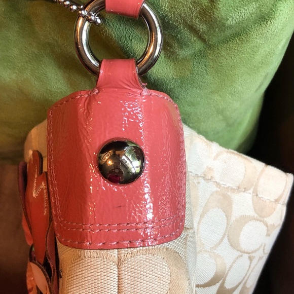 Coach Flower Embroidered Bag - Picture 10 of 13